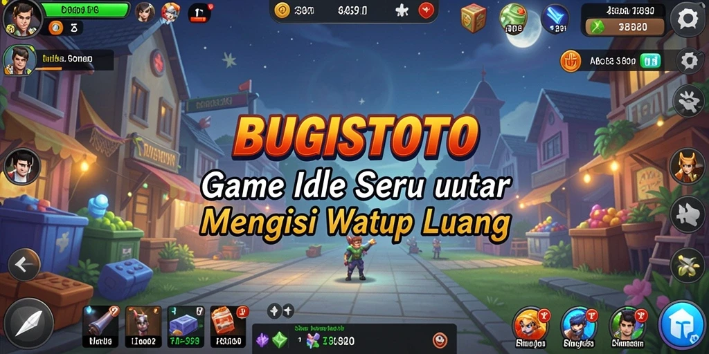 Screenshot gameplay BUGISTOTO yang menunjukkan keseruan bermain Idle.