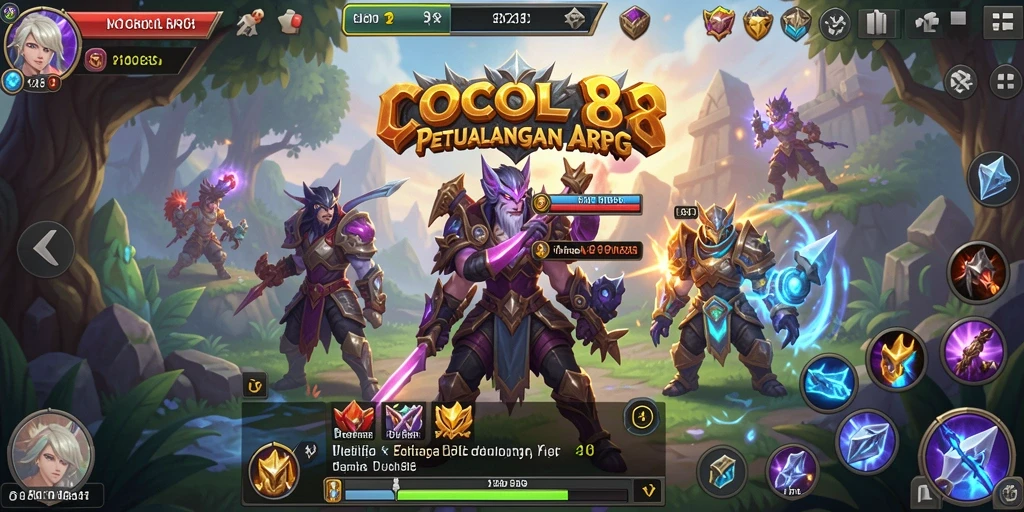 Tangkapan layar gameplay COCOL88 yang menampilkan aksi seru dalam dunia ARPG.
