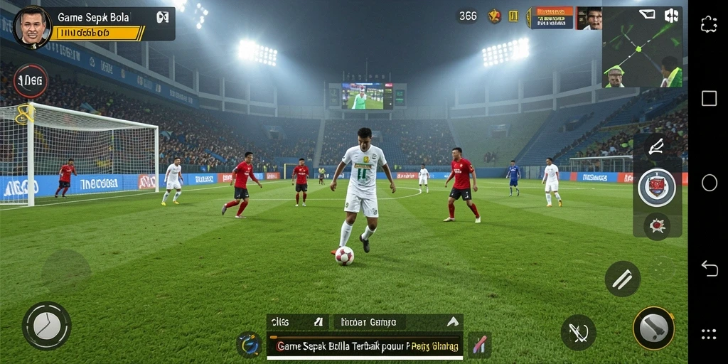 Screenshot gameplay <strong>IND666</strong> menunjukkan aksi mendebarkan sepuluh pemain di lapangan.