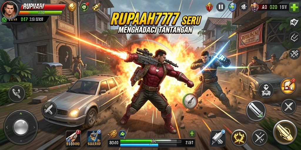 Tampilan gameplay RUPIAH777 yang penuh aksi dan tantangan.