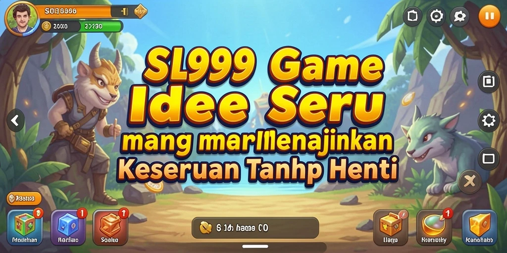 Tampilan gameplay SL999 yang santai dan mengasyikkan.