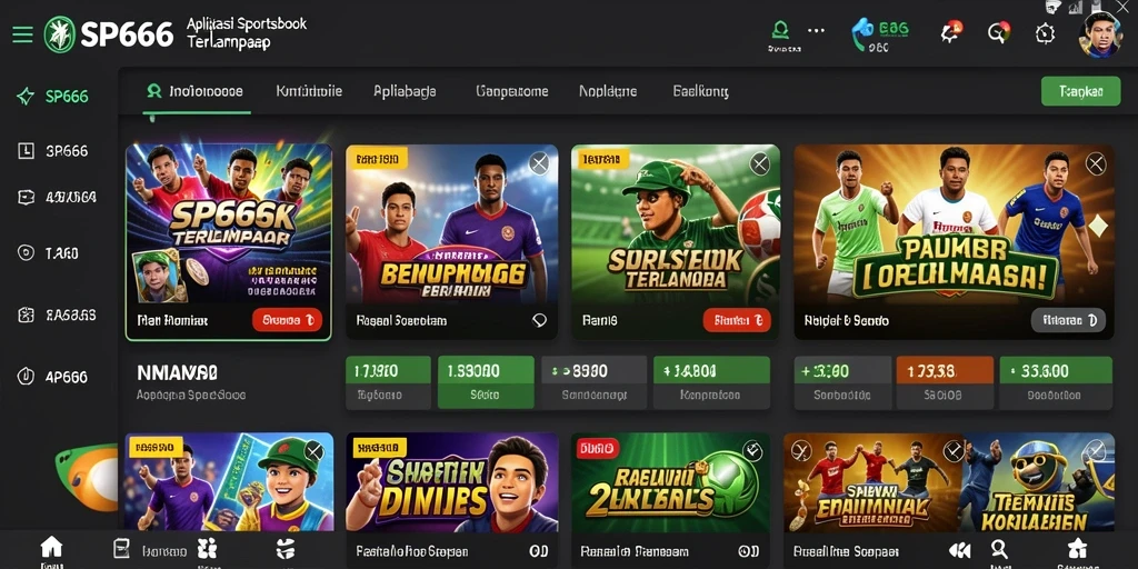 Tampilan gameplay SP666 yang menarik dan interaktif.