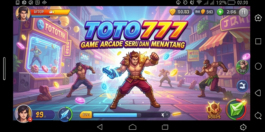 Tampilan gameplay TOTO777 dengan aksi seru dalam setiap level.